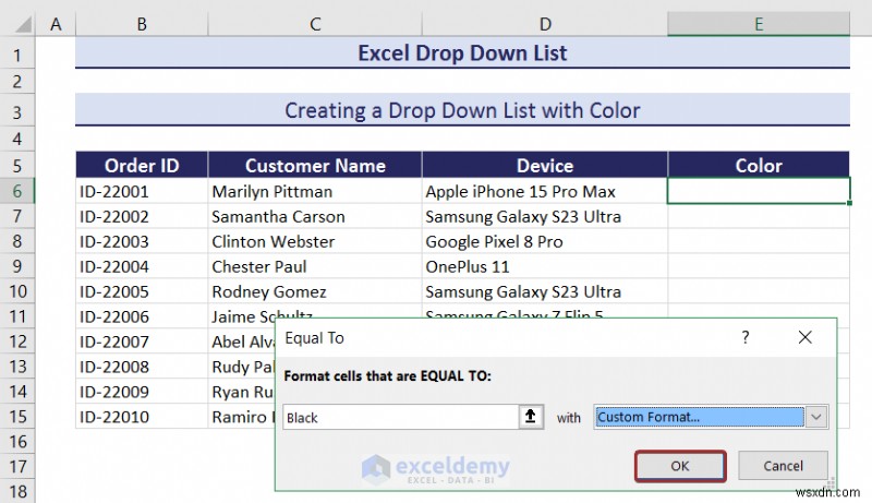 Master Excel 드롭다운 목록:생성, 편집, 제거, 필터링 및 보호 