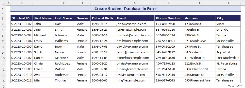 마스터 Excel 데이터베이스:유형, 템플릿 및 간편한 생성 