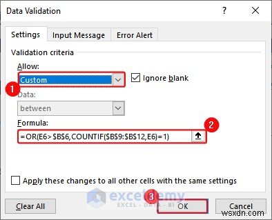Excel 데이터 유효성 검사 숙달:포괄적인 단계별 가이드 