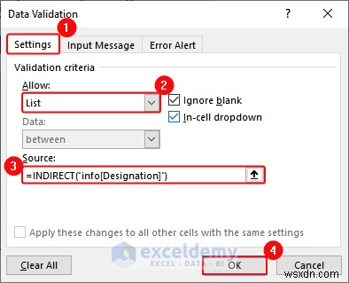 Excel 데이터 유효성 검사 숙달:포괄적인 단계별 가이드 