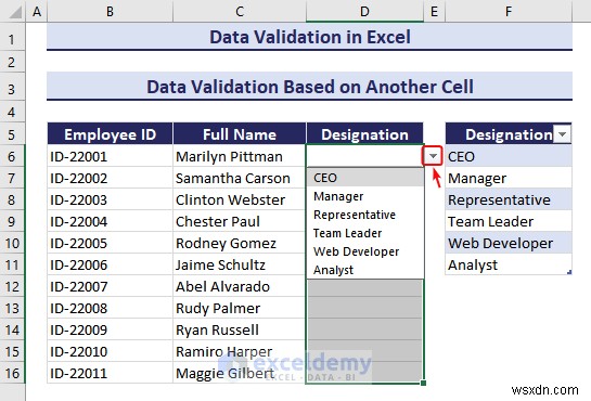 Excel 데이터 유효성 검사 숙달:포괄적인 단계별 가이드 