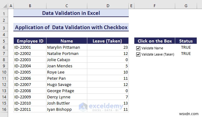 Excel 데이터 유효성 검사 숙달:포괄적인 단계별 가이드 