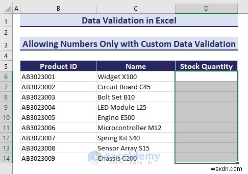 Excel 데이터 유효성 검사 숙달:포괄적인 단계별 가이드 