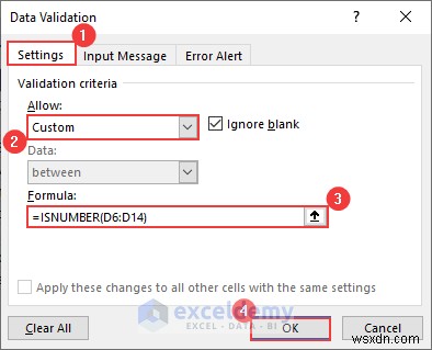 Excel 데이터 유효성 검사 숙달:포괄적인 단계별 가이드 