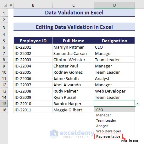 Excel 데이터 유효성 검사 숙달:포괄적인 단계별 가이드 