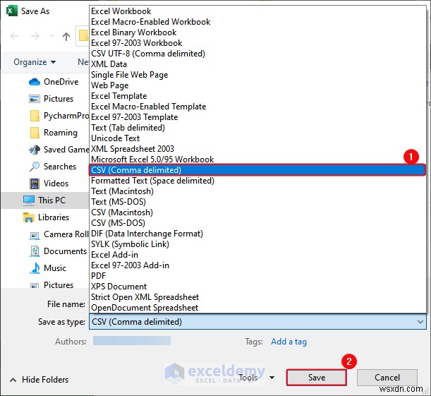 Excel 데이터를 DOC, PDF, CSV, XML 및 vCard 형식으로 쉽게 내보내기 