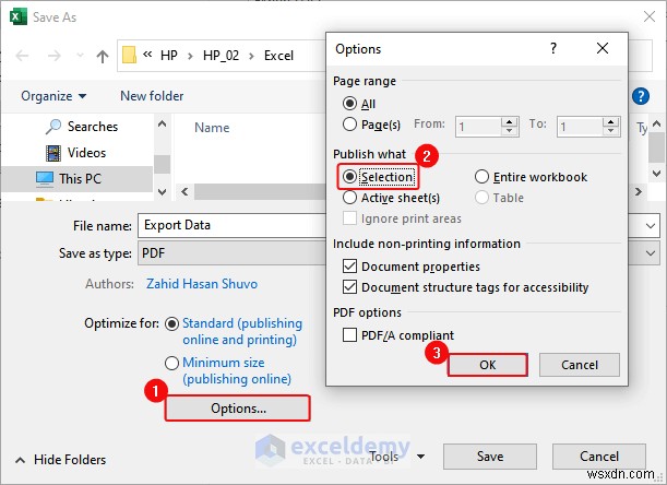 Excel 데이터를 DOC, PDF, CSV, XML 및 vCard 형식으로 쉽게 내보내기 