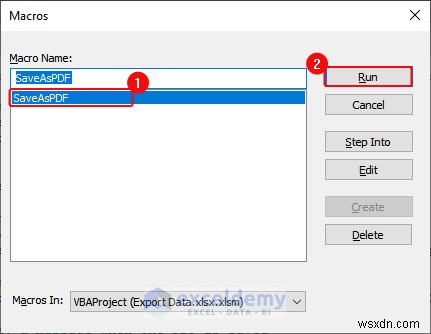 Excel 데이터를 DOC, PDF, CSV, XML 및 vCard 형식으로 쉽게 내보내기 