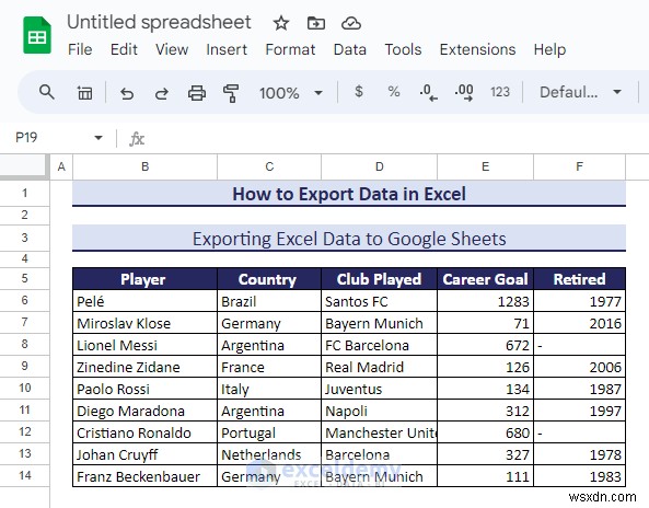 Excel 데이터를 DOC, PDF, CSV, XML 및 vCard 형식으로 쉽게 내보내기 