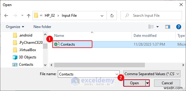 Excel 데이터를 DOC, PDF, CSV, XML 및 vCard 형식으로 쉽게 내보내기 