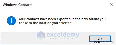 Excel 데이터를 DOC, PDF, CSV, XML 및 vCard 형식으로 쉽게 내보내기 