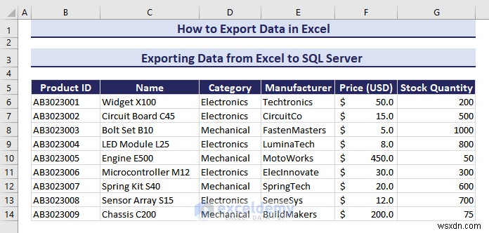 Excel 데이터를 DOC, PDF, CSV, XML 및 vCard 형식으로 쉽게 내보내기 