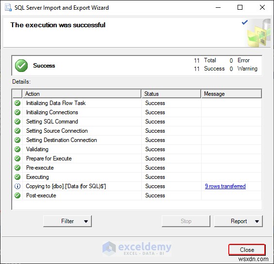 Excel 데이터를 DOC, PDF, CSV, XML 및 vCard 형식으로 쉽게 내보내기 