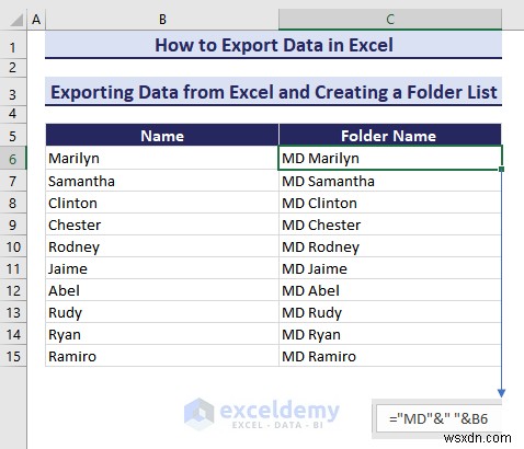 Excel 데이터를 DOC, PDF, CSV, XML 및 vCard 형식으로 쉽게 내보내기 
