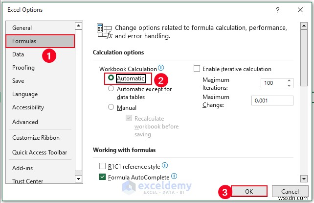 Excel 수식 재계산 문제 해결:6가지 입증된 솔루션 