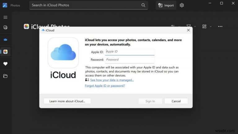 Windows 11에 iCloud 사진 추가:단계별 가이드 