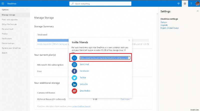 Windows11 및 웹에서 OneDrive 저장소 관리:제한을 피하고 공간 확보 