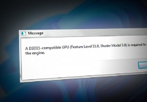 Windows 11에서 D3D11 호환 GPU 오류 수정 – 단계별 가이드 
