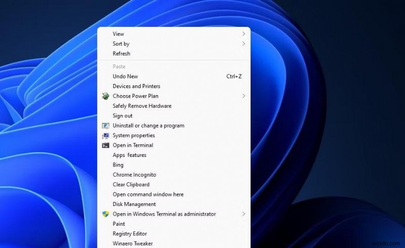Windows 11에서 안전한 USB 꺼내기 바로가기 만들기 