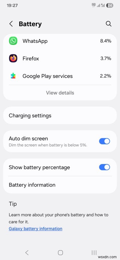 One UI 7.0 및 Android 15로 업데이트된 Samsung A54 – 전체 리뷰 및 팁 