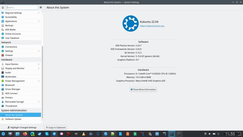 Slimbook Pro2:Kubuntu 18.04에서 22.04로 업그레이드 – 변경된 사항 및 생산성을 향상시키는 방법 