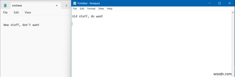 Windows 11 클래식 메모장:AI 기능 없음, 순수 텍스트 편집만 가능 