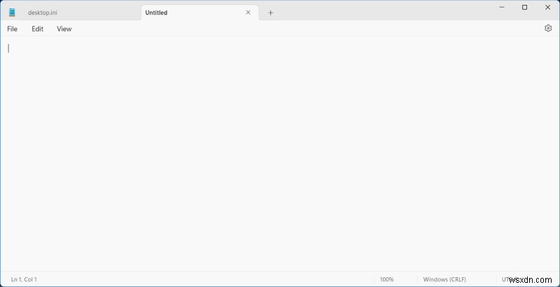 Windows 11 클래식 메모장:AI 기능 없음, 순수 텍스트 편집만 가능 