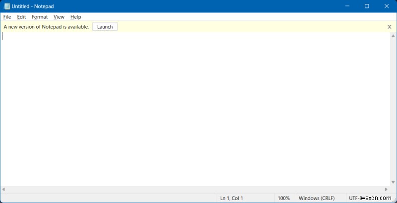 Windows 11 클래식 메모장:AI 기능 없음, 순수 텍스트 편집만 가능 