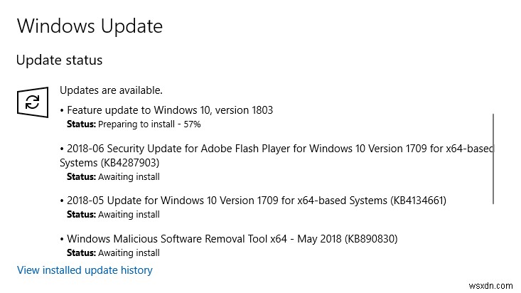 Windows 10 1804 업데이트 검토:설치, 문제 및 성능 개선 도우미 