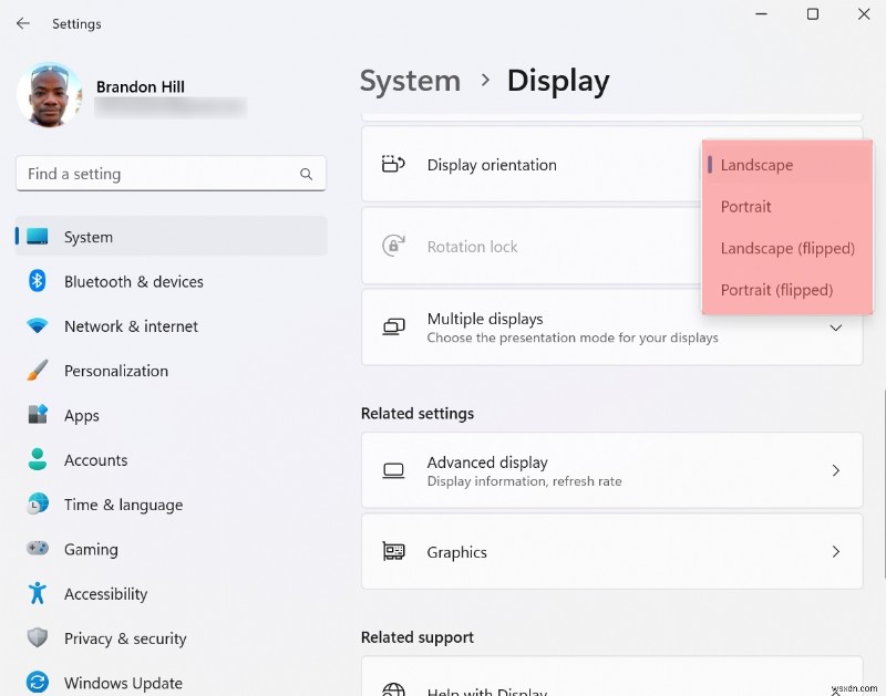 Windows 11 또는 10에서 모니터 회전:단계별 가이드 